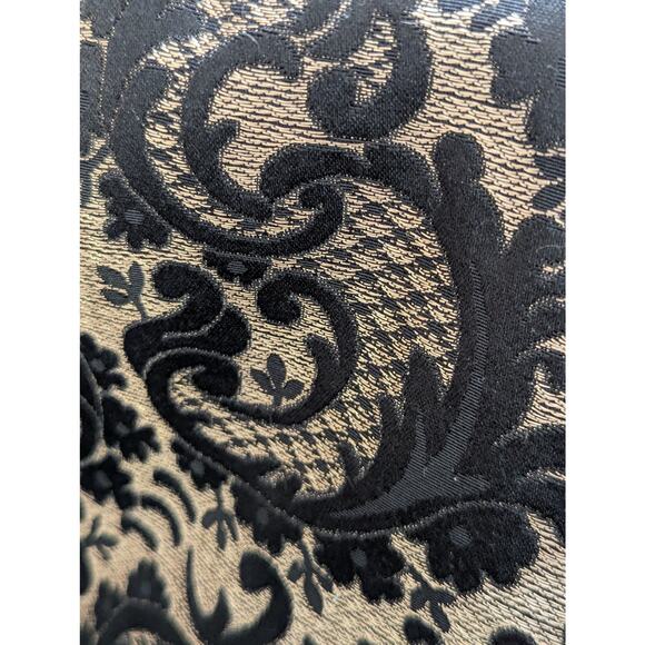 NWOT! WORTHINGTON! TAPESTRY WOVEN BLACK, GOLD "NUDE" SKIRT! SZ 10 - Picture 5 of 7